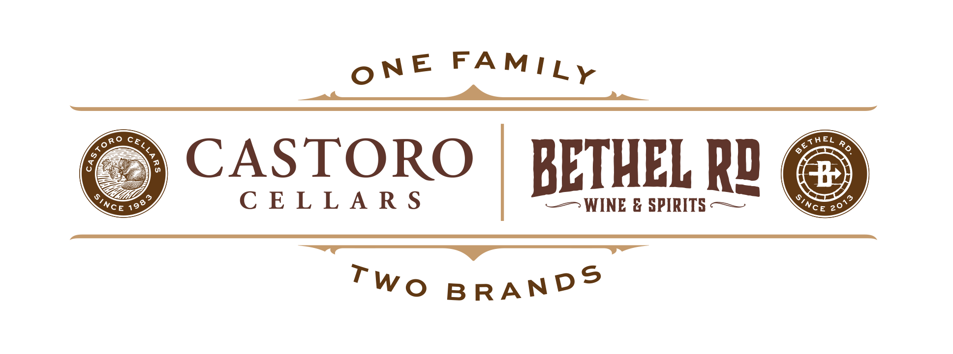 Castoro Cellars & Bethel Rd. • One Family | Two Brands